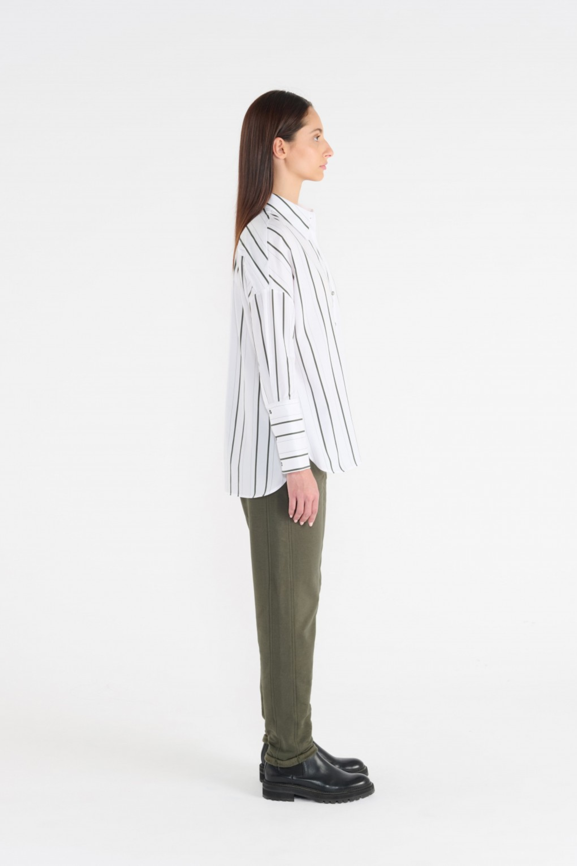 HANA SAN - TOSCA KAKI SHIRT
