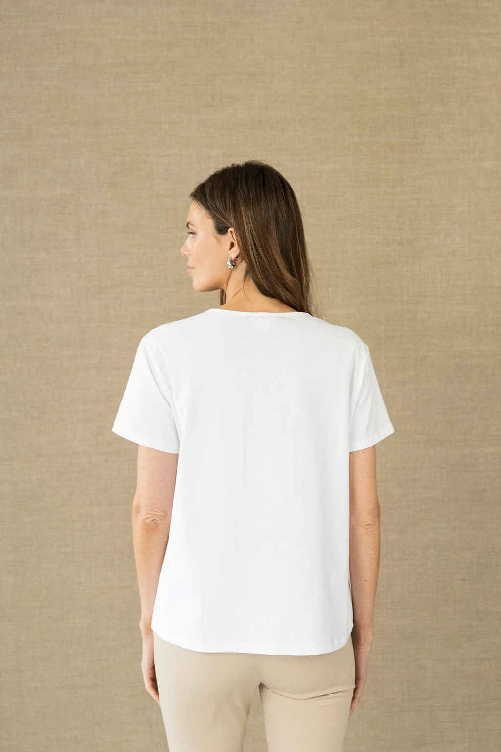 Hongo - Gold  Detailed T-Shirt