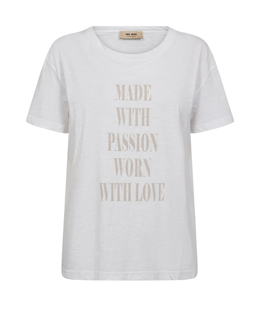 Mos Mosh - Rotem O-SS White Tee