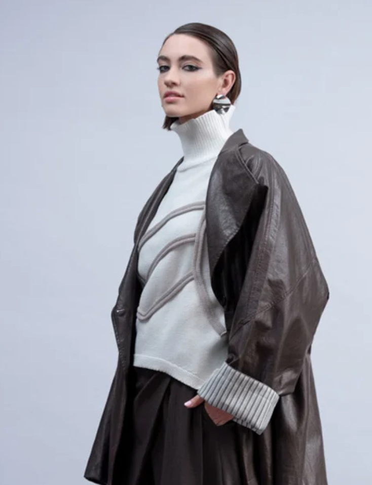 Haako - Black Detailed Jumper