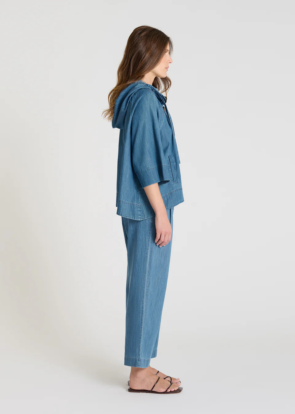 Hana San- Cana Zip Blouse