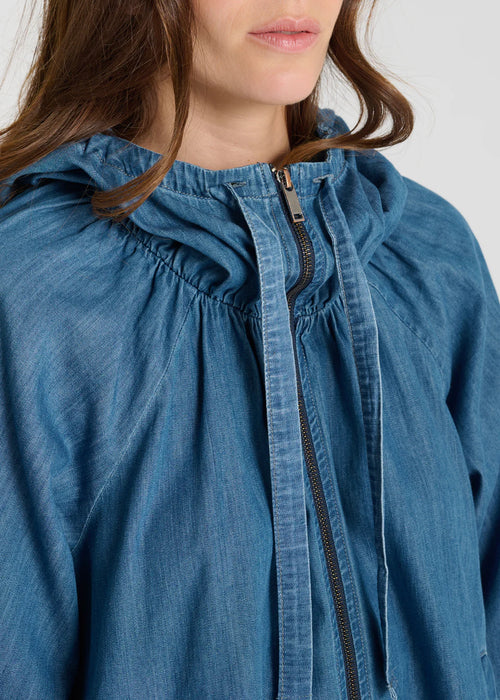 Hana San- Cana Zip Blouse
