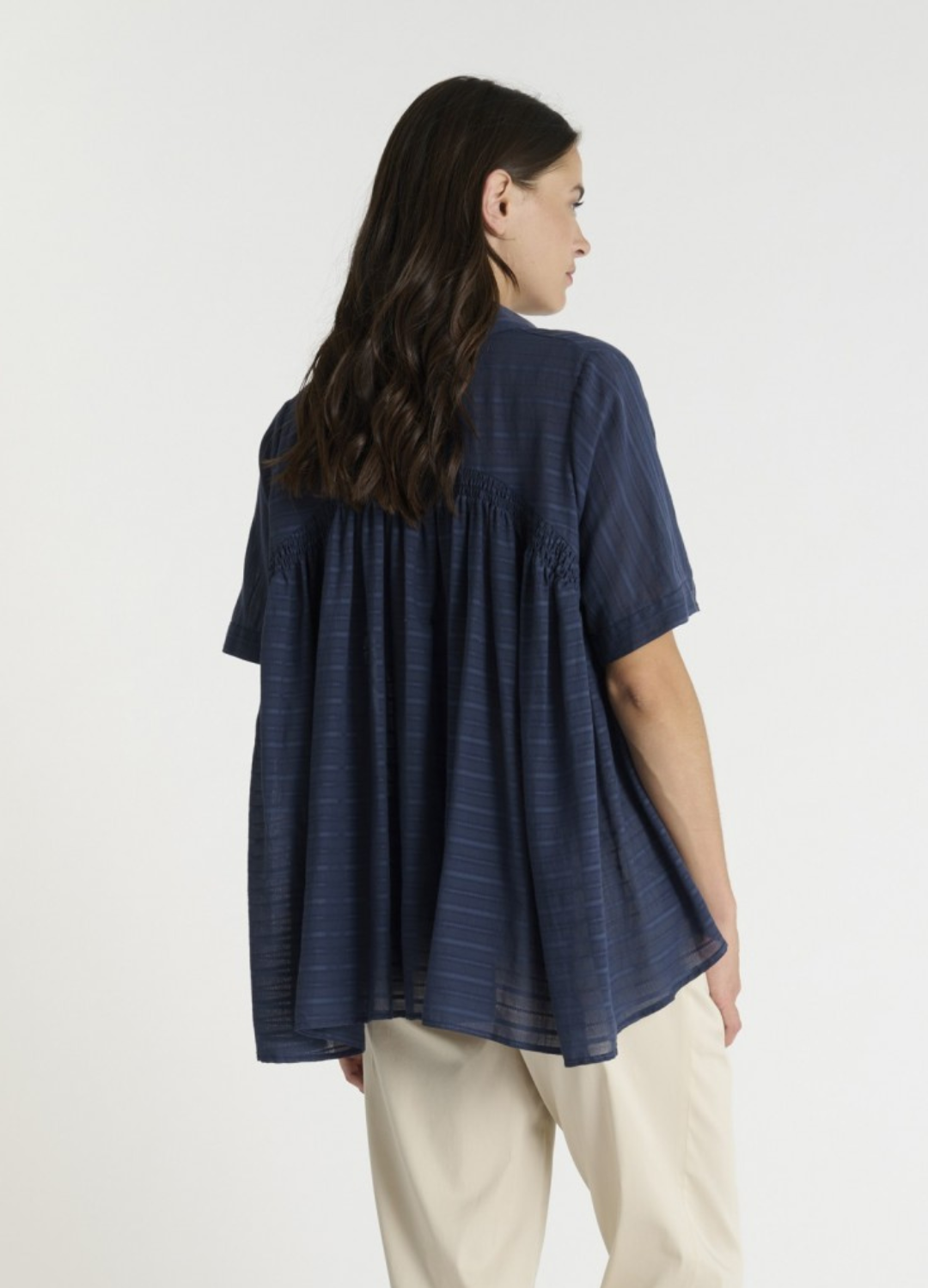 Hana San - Eshal Navy Shirt