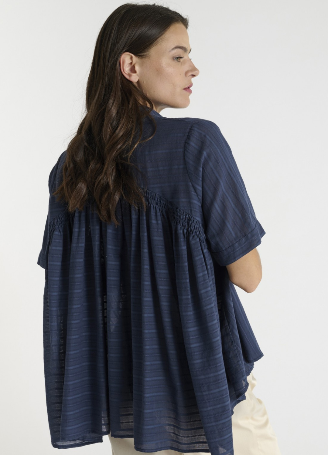 Hana San - Eshal Navy Shirt