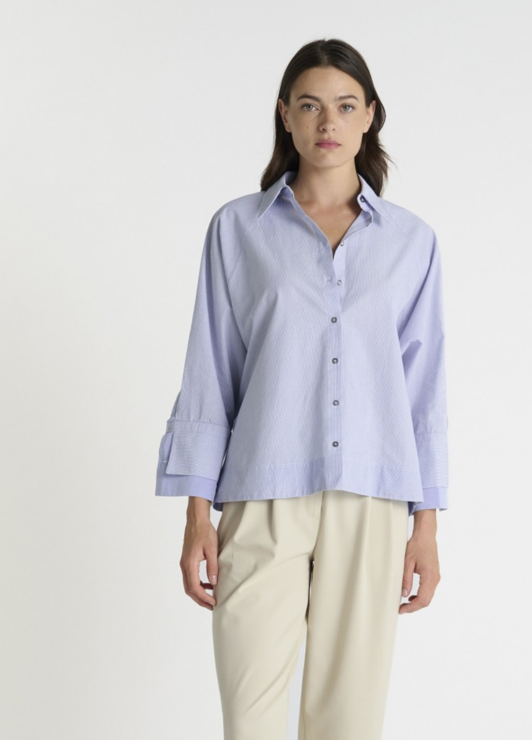 Hana San - Rehana Blue Shirt