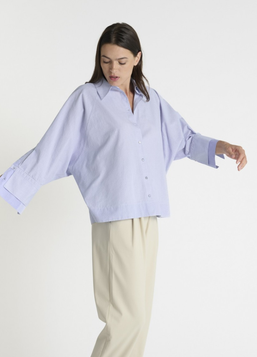Hana San - Rehana Blue Shirt