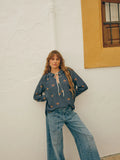Heyanno - Clear Indigo Blouse