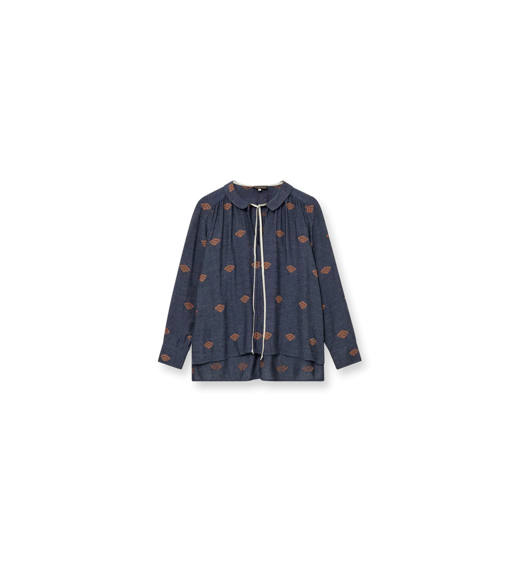 Heyanno - Clear Indigo Blouse