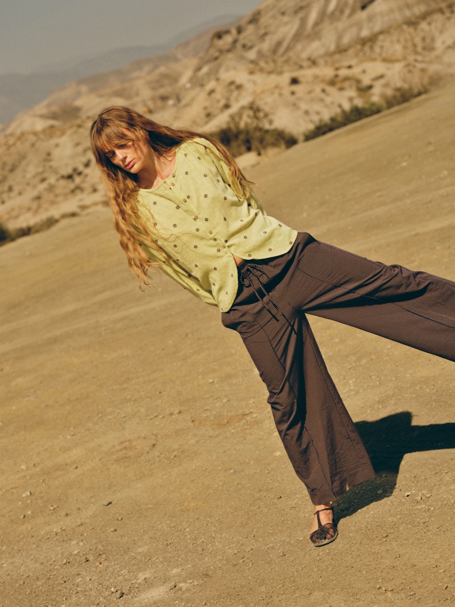Heyanno - Vibrant Maze Blouse - Diamonds And Pearls