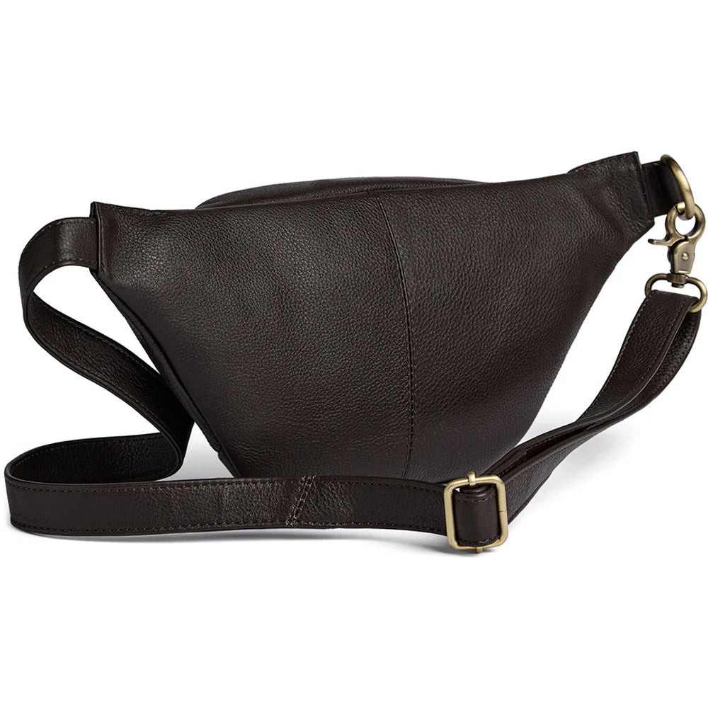 Depeche - Mocca Leather Bum Bag