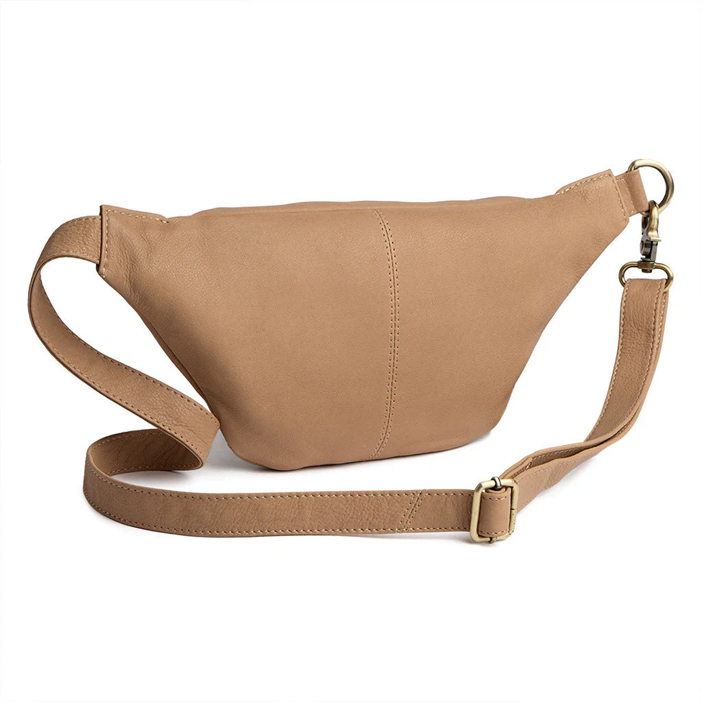 Depeche - Camel Leather Bum Bag