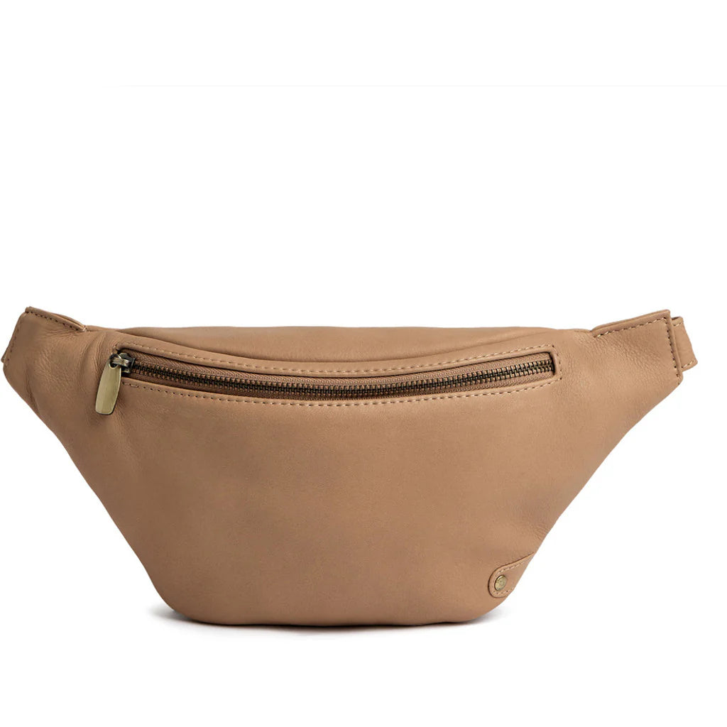 Depeche - Camel Leather Bum Bag