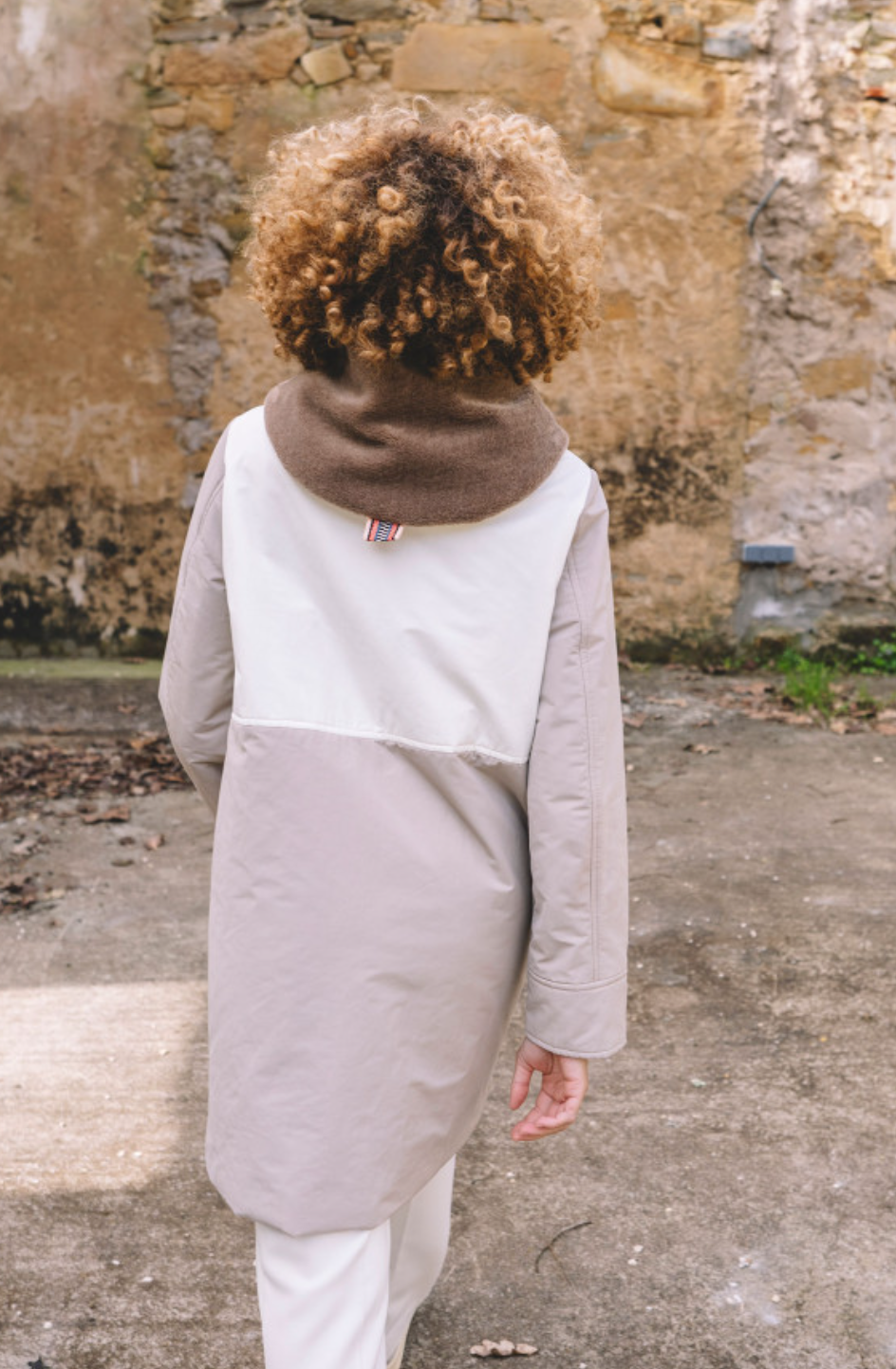 Hongo - Beige Parka Coat