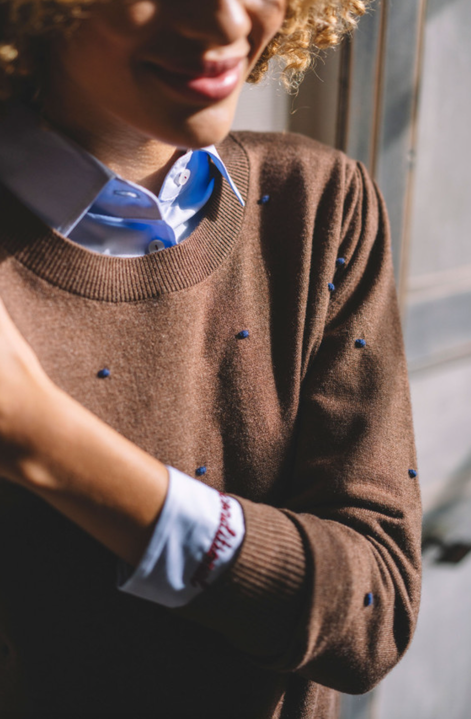 Hongo - Brown Fine Knit