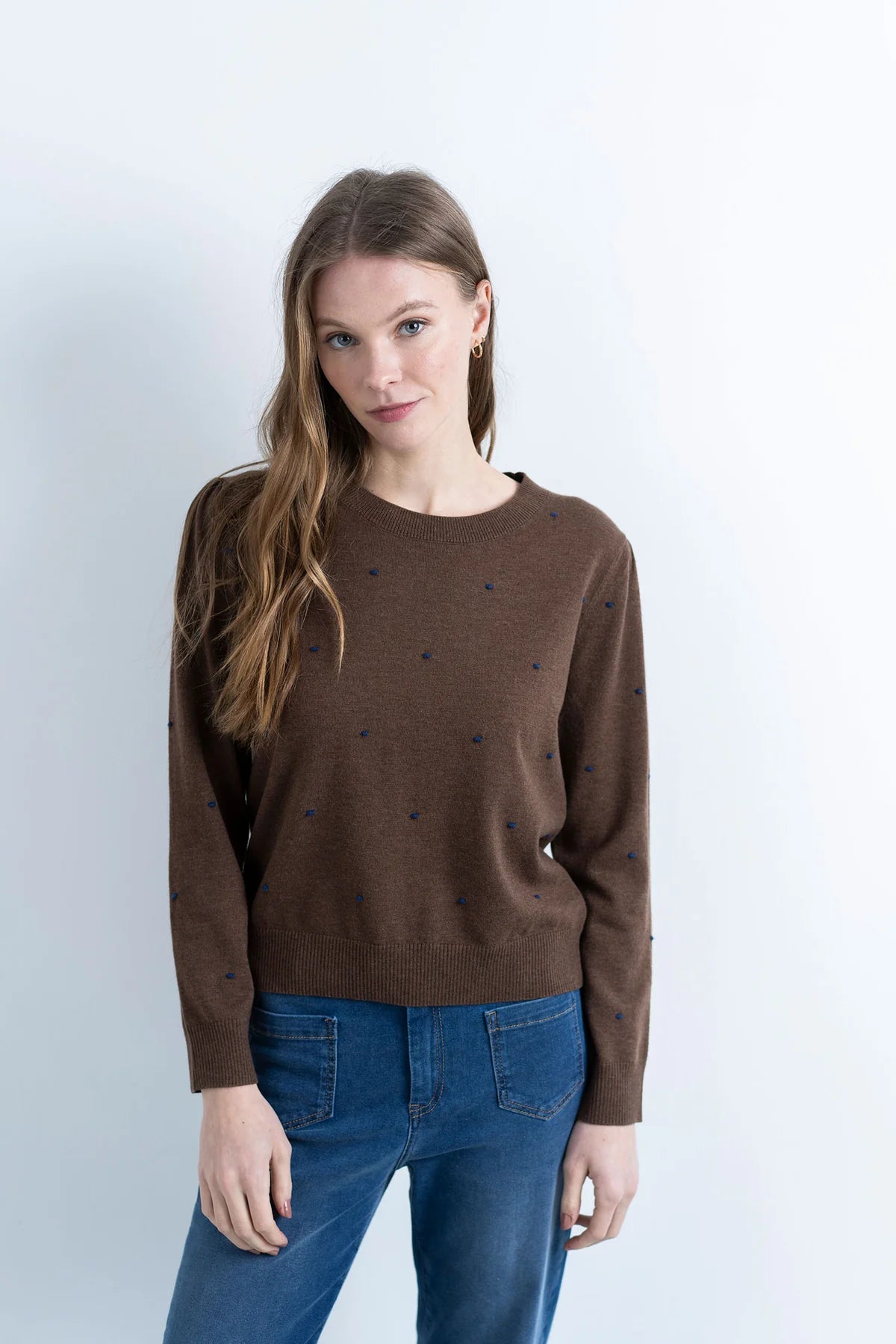 Hongo - Brown Fine Knit