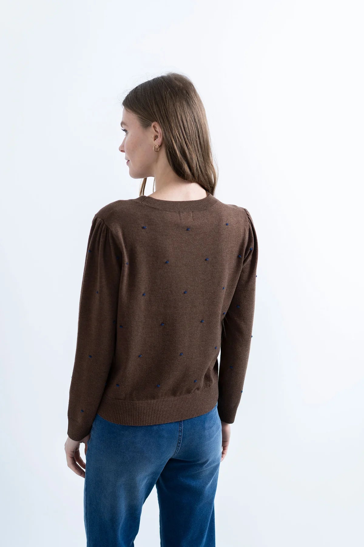 Hongo - Brown Fine Knit