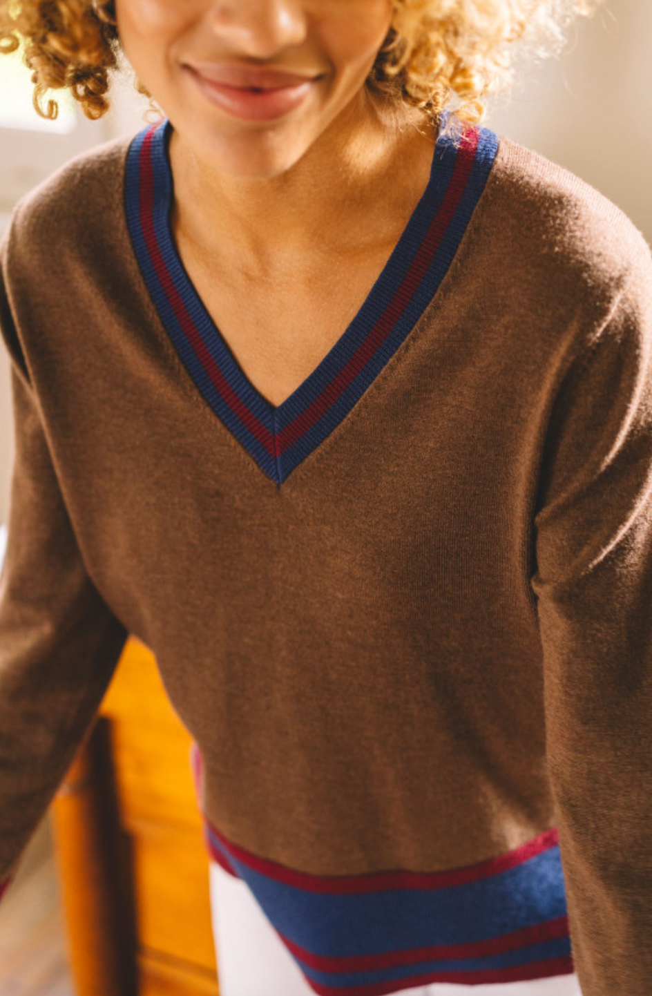 Hongo - Contrast Knit
