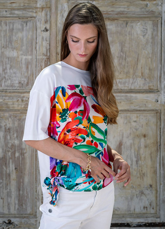 Hongo - Floral Print Blouse