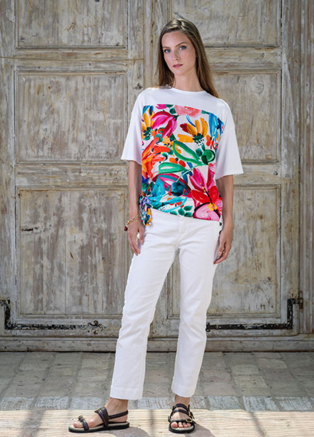 Hongo - Floral Print Blouse