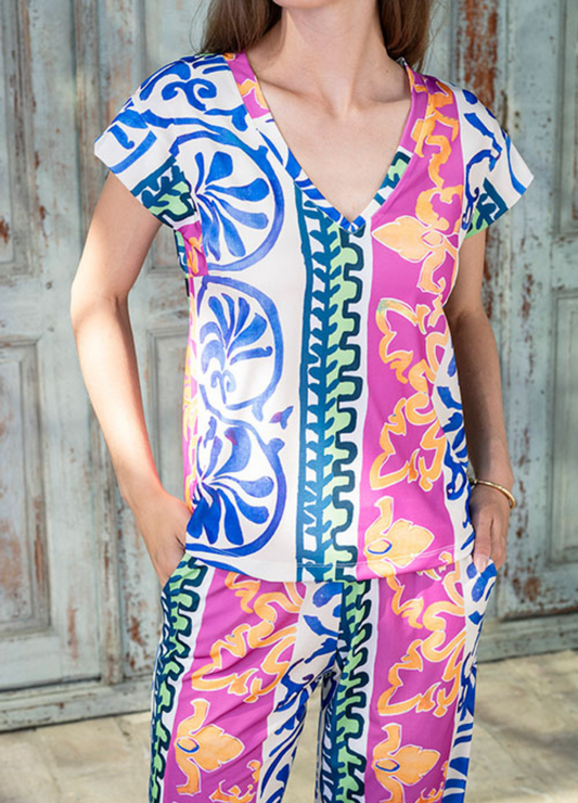 Hongo - Floral Top