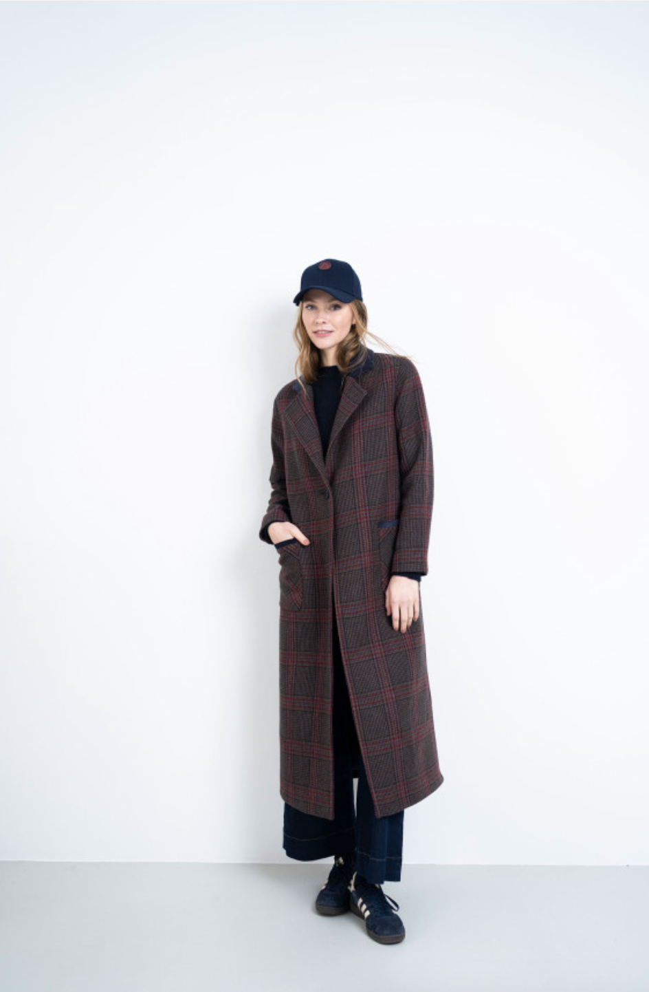 Hongo - Mulberry Wool Coat