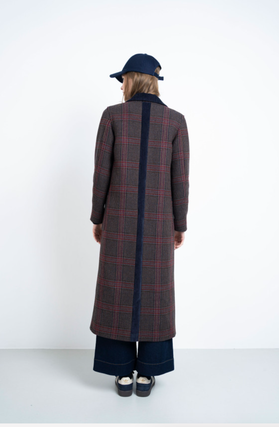 Hongo - Mulberry Wool Coat