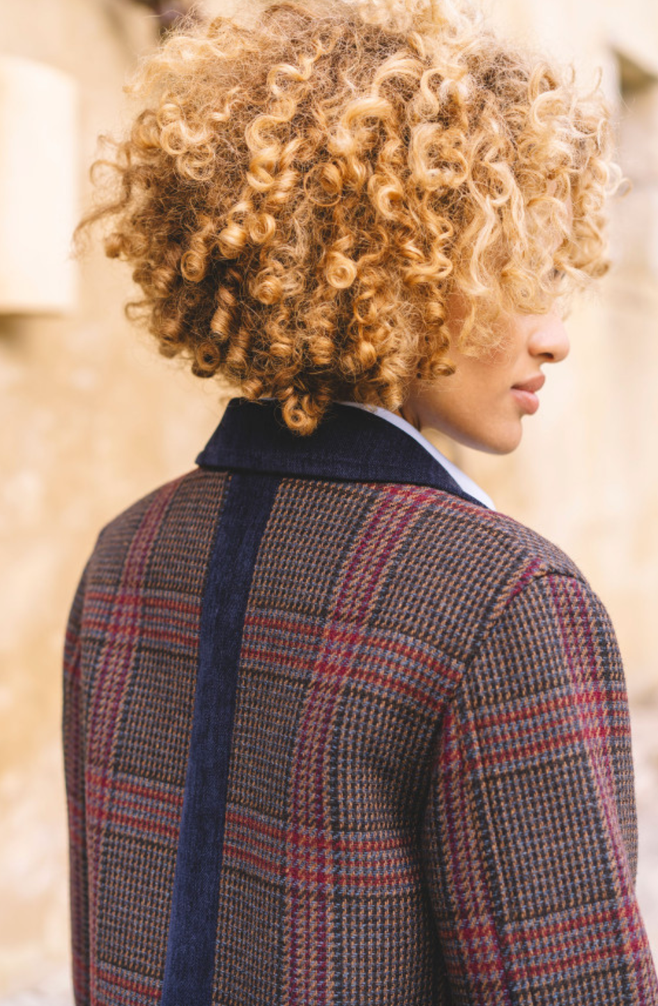 Hongo - Mulberry Wool Coat