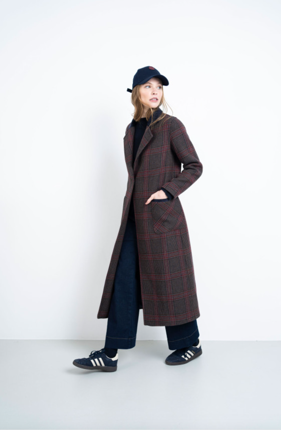 Hongo - Mulberry Wool Coat
