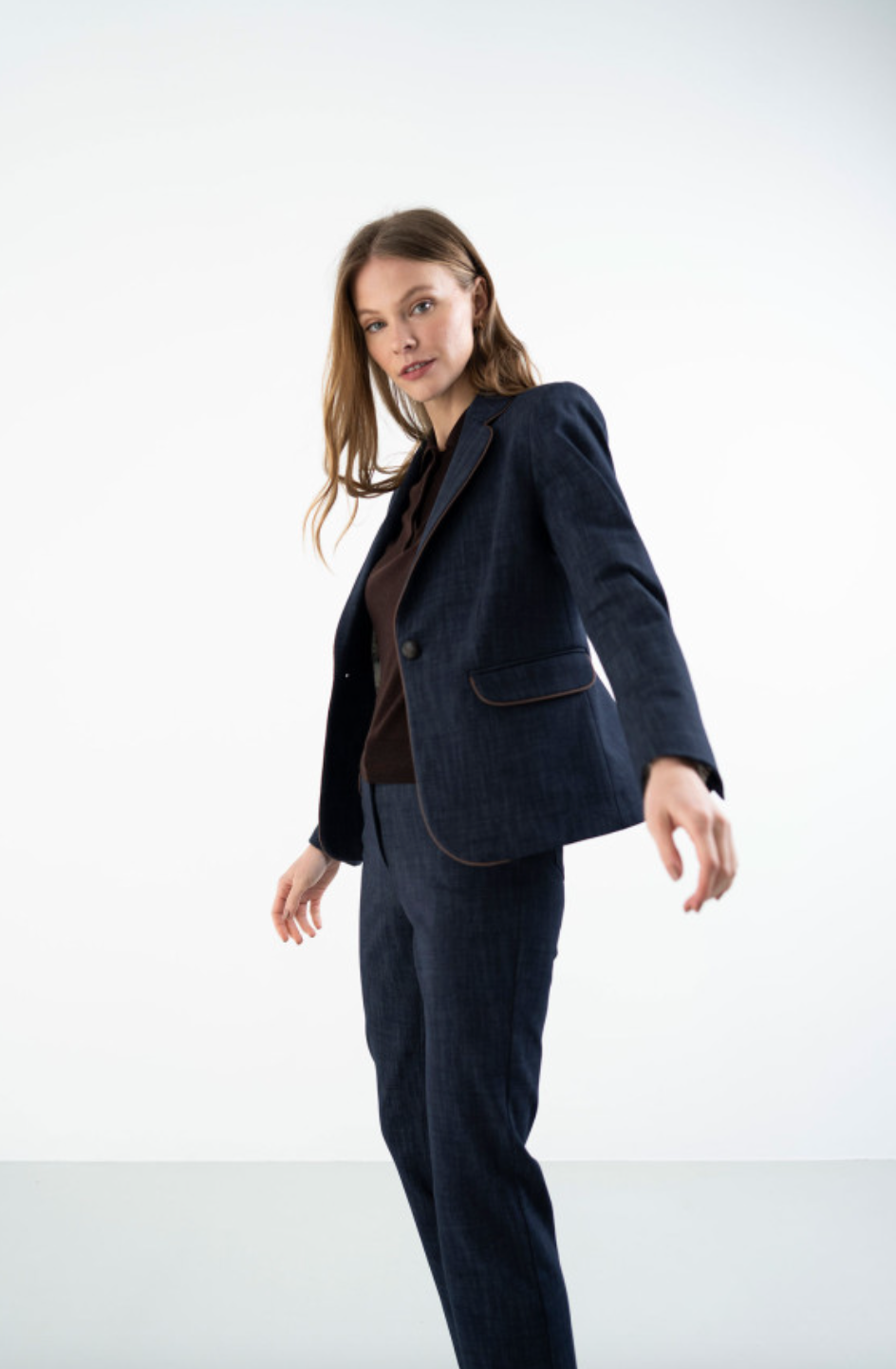 Hongo - Tailored Blue Wash Blazer