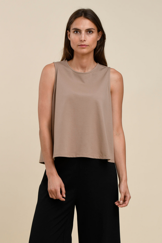 Humility - Biba Top In Taupe