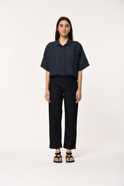 Humility - Livia Navy Shirt
