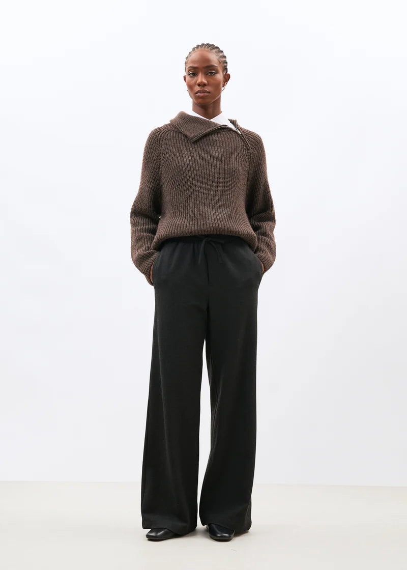 Humility - Kanbo Wide Leg Grey Trouser
