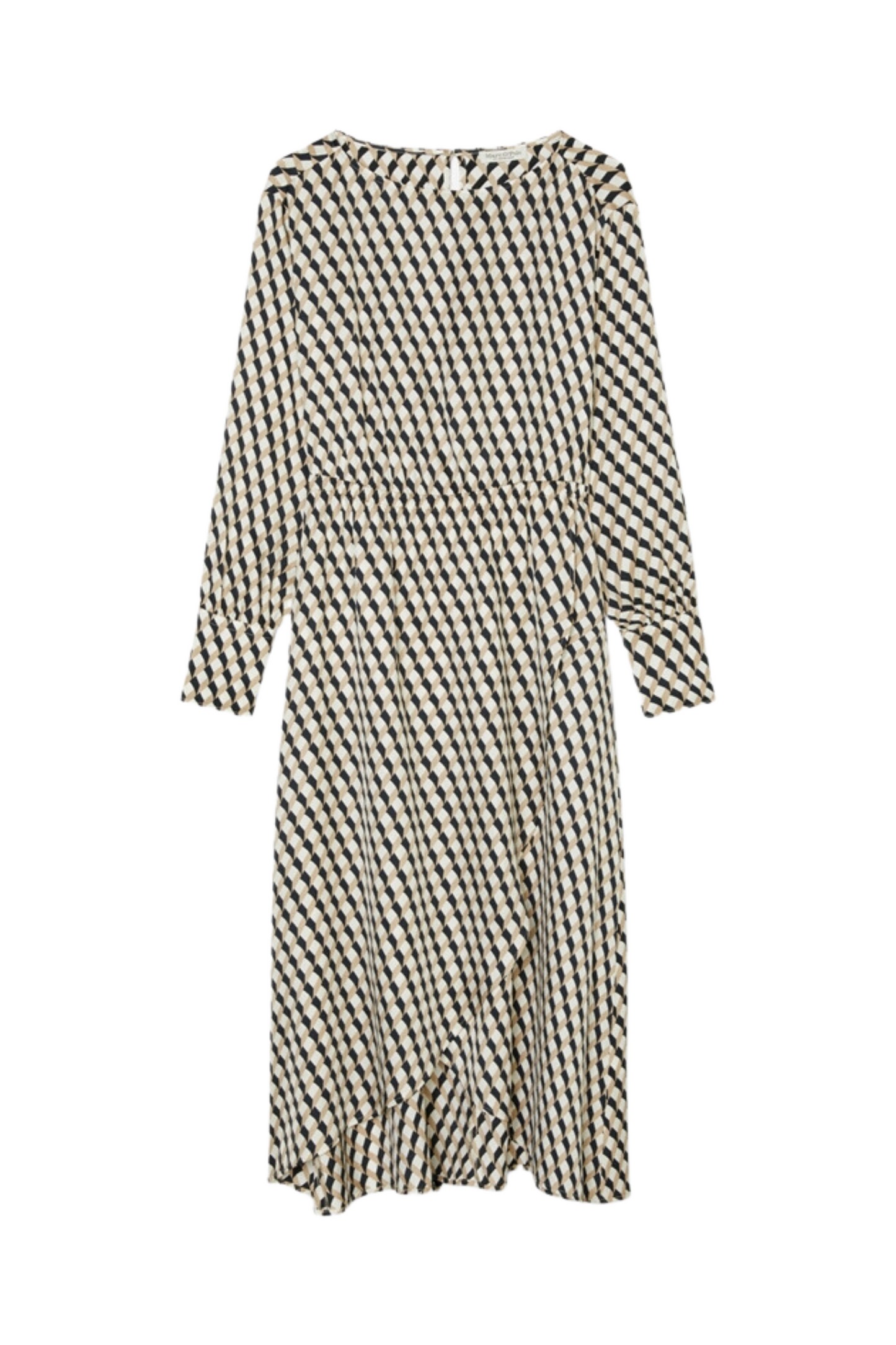 Soft Finish Pattern Dress