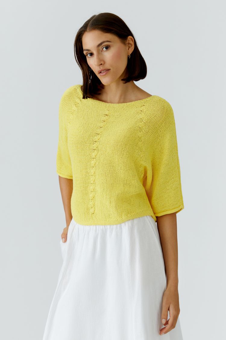 Oui - Lemon Zest Knit