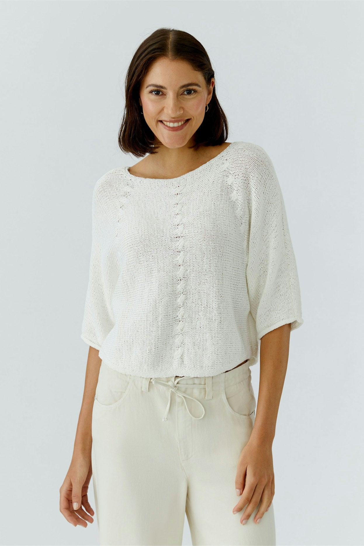 Oui - Cloud Dancer Knit