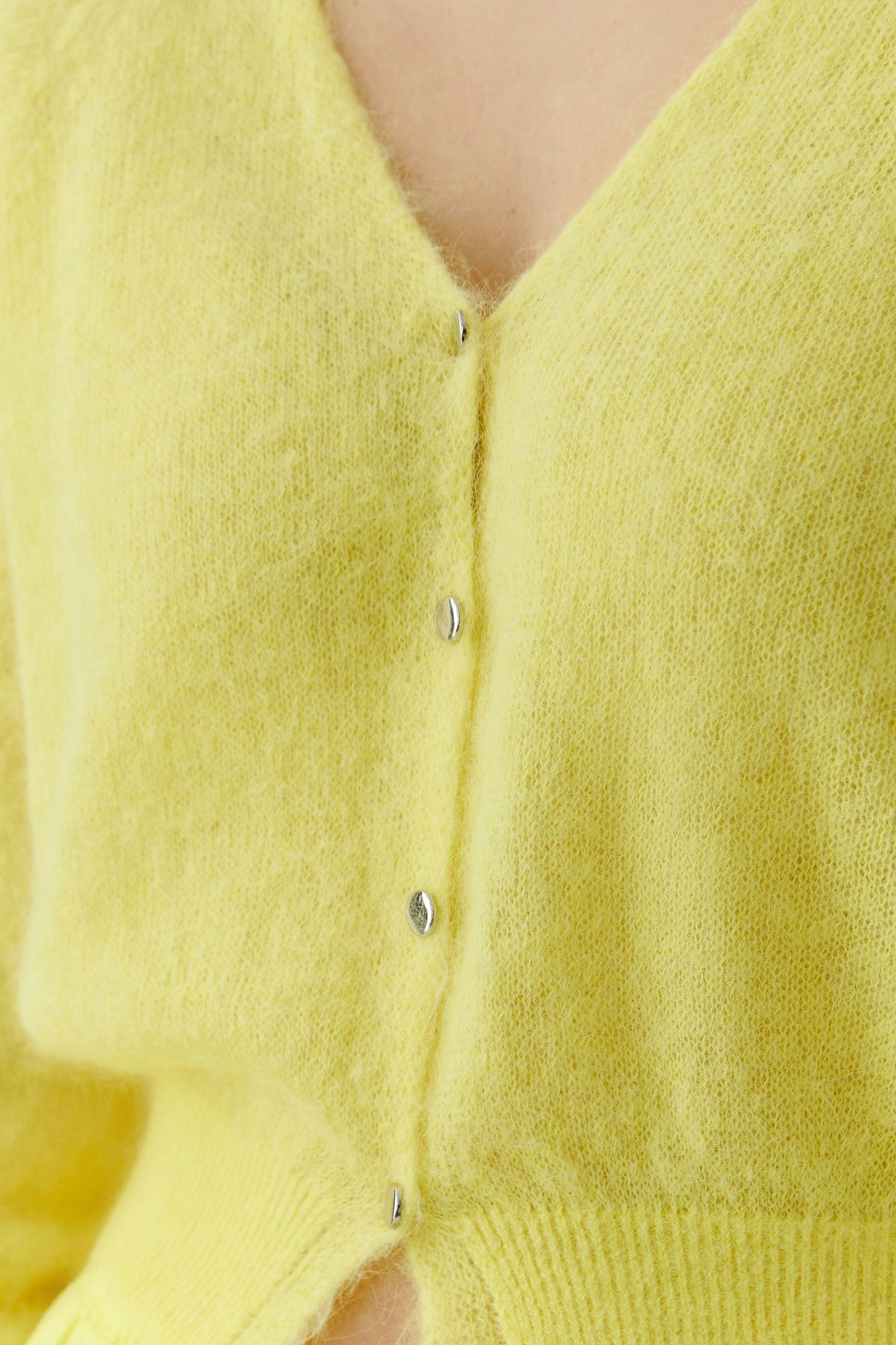 Oui - Lemon Zest Cardigan