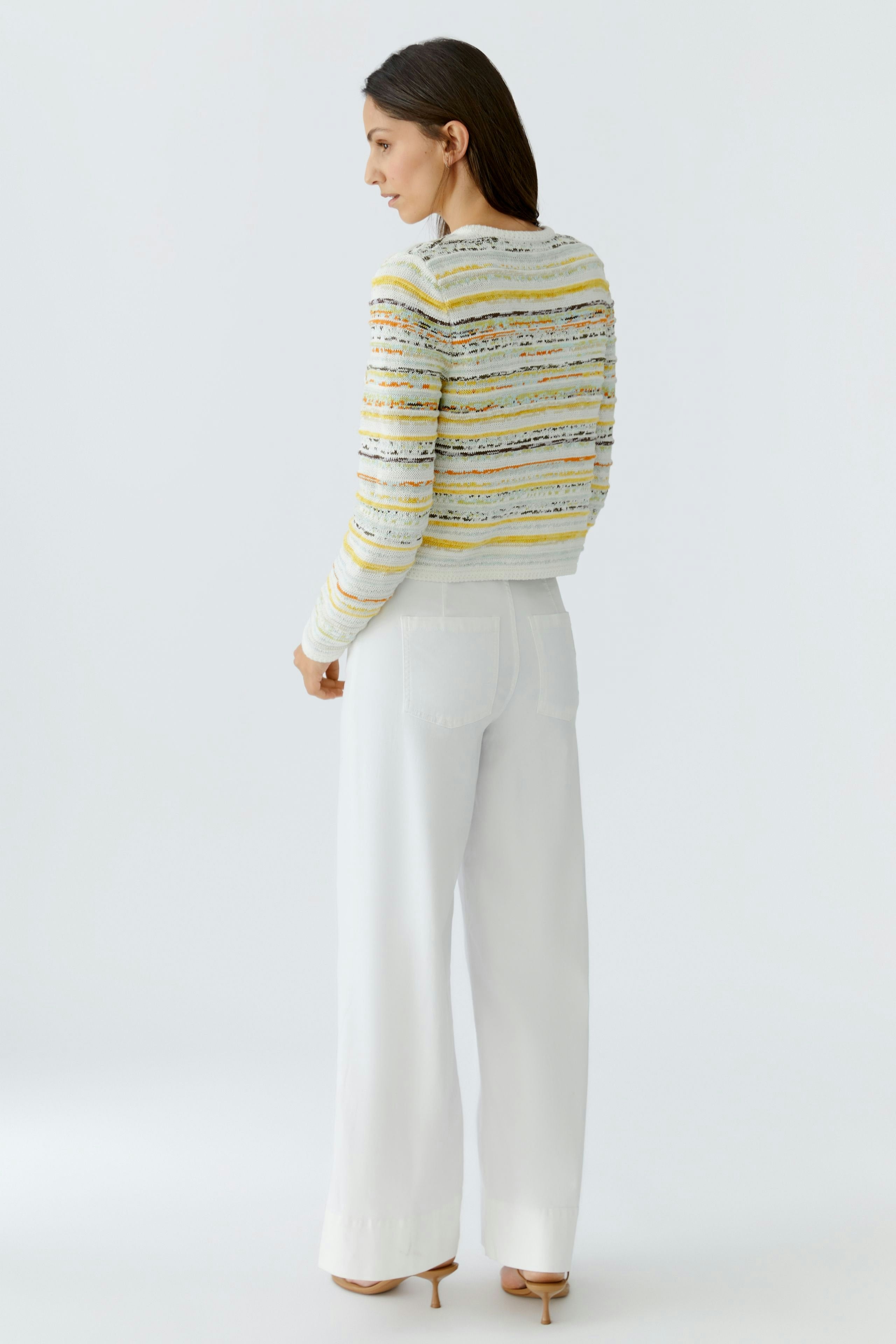 Oui - Cute Yellow Cardigan