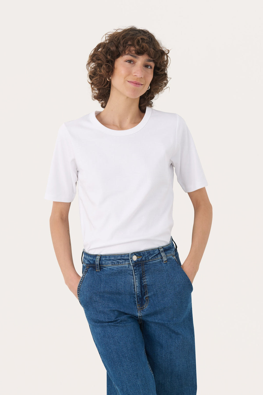 Part Two - Ratana Bright White T-Shirt