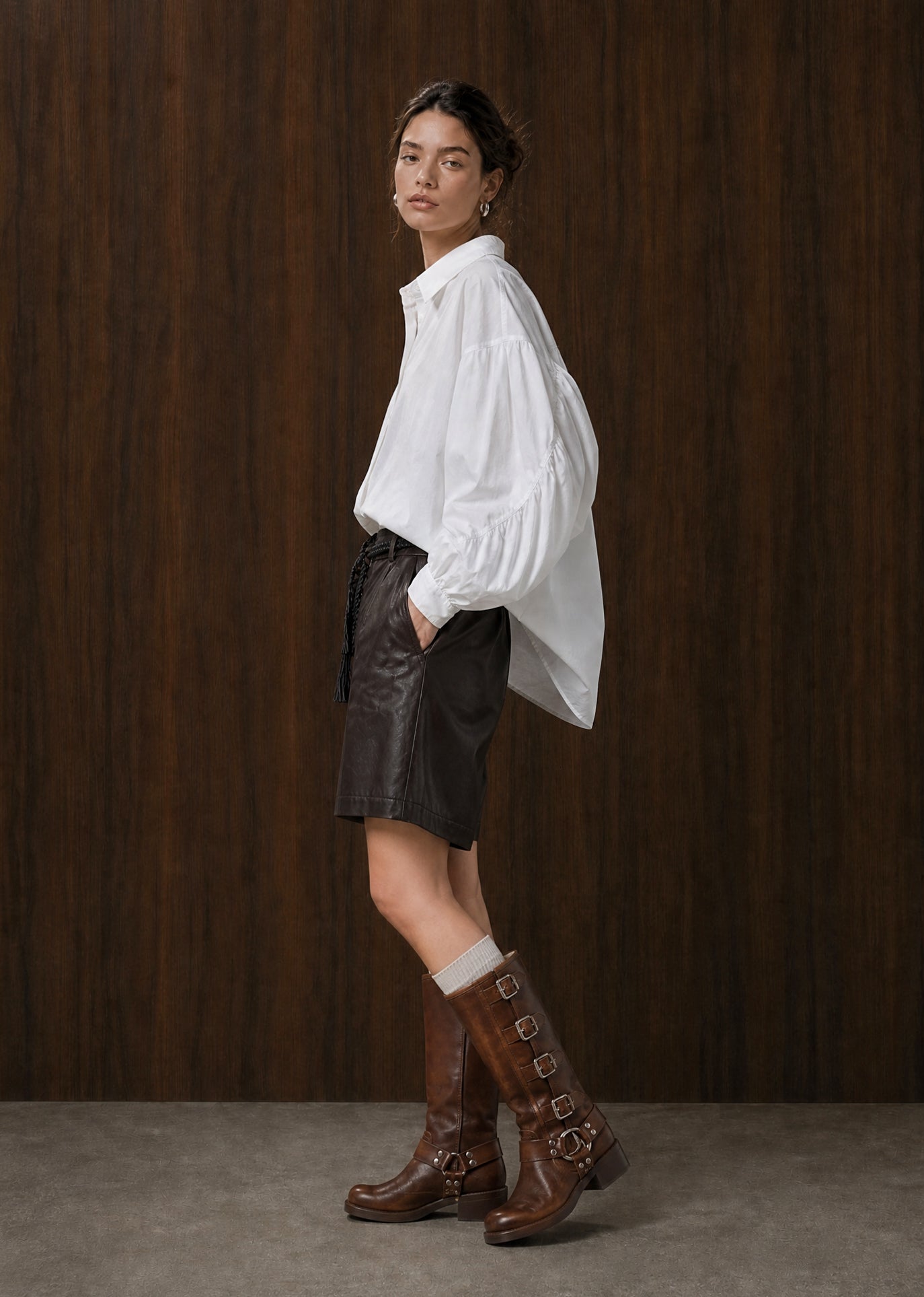 Jane Lushka - Adelina Cotton Oversized Shirt