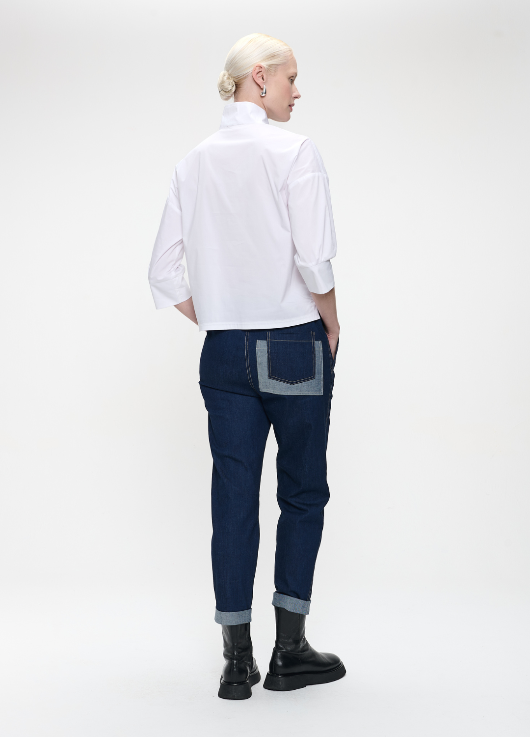Jane Lushka - Angelika Poplin White Top