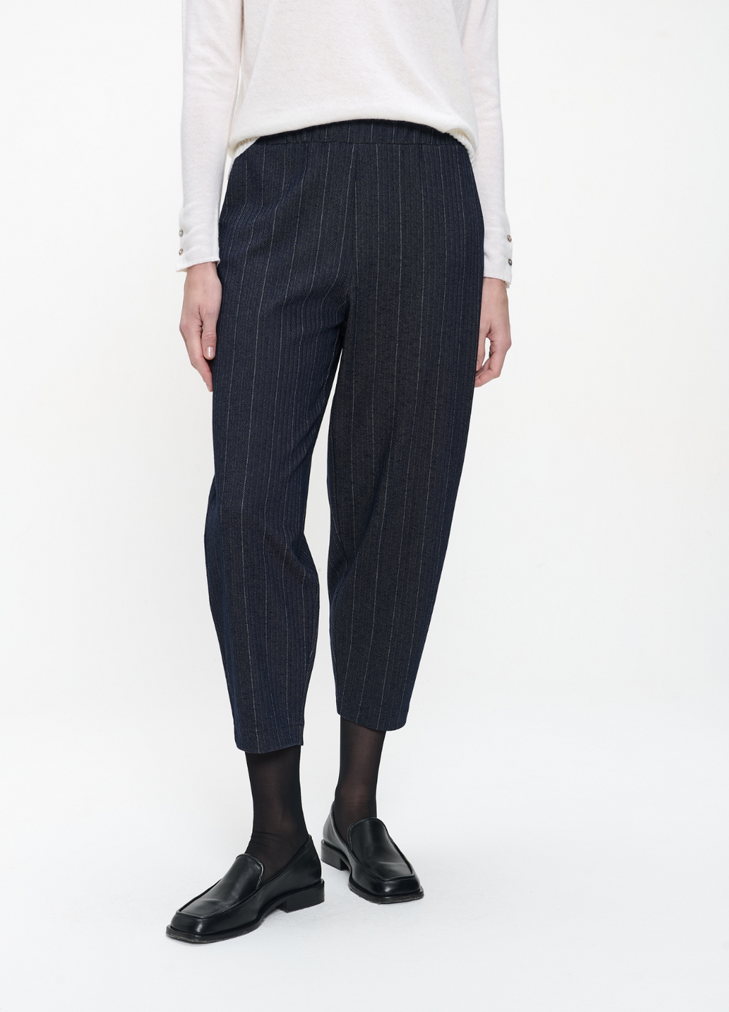 Jane Lushka - Bortolo Blue Elastane Pants