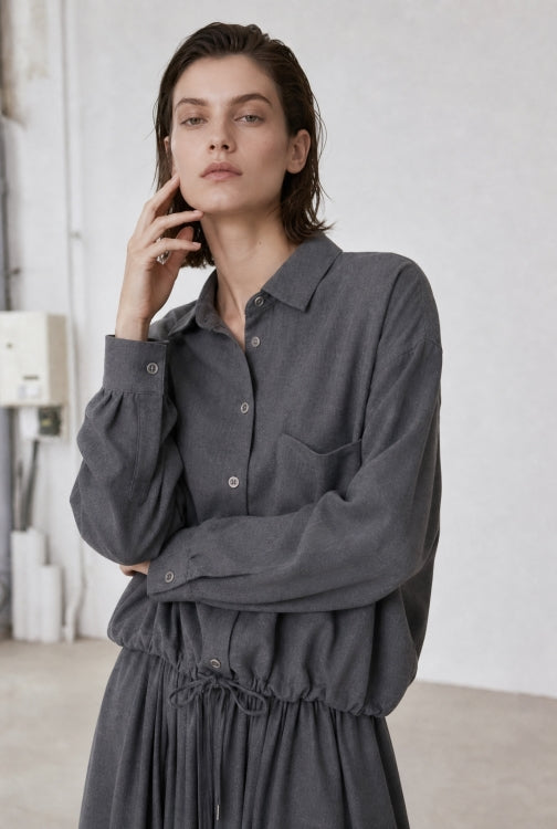 Jane Lushka - Camilla Light Flannel Blouse