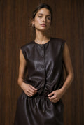 Jane Lushka - Clare Eco Leather Vest