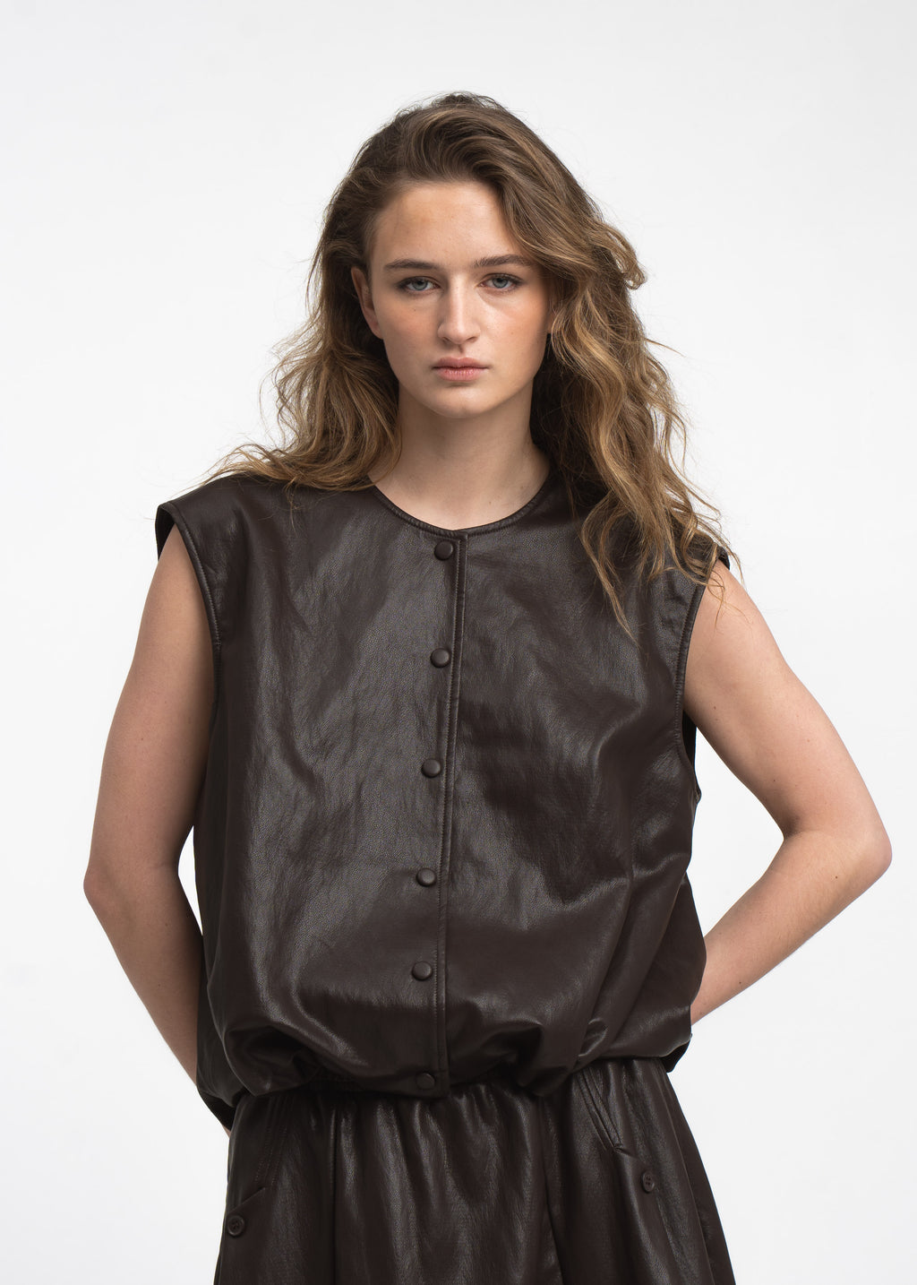 Jane Lushka - Clare Eco Leather Vest