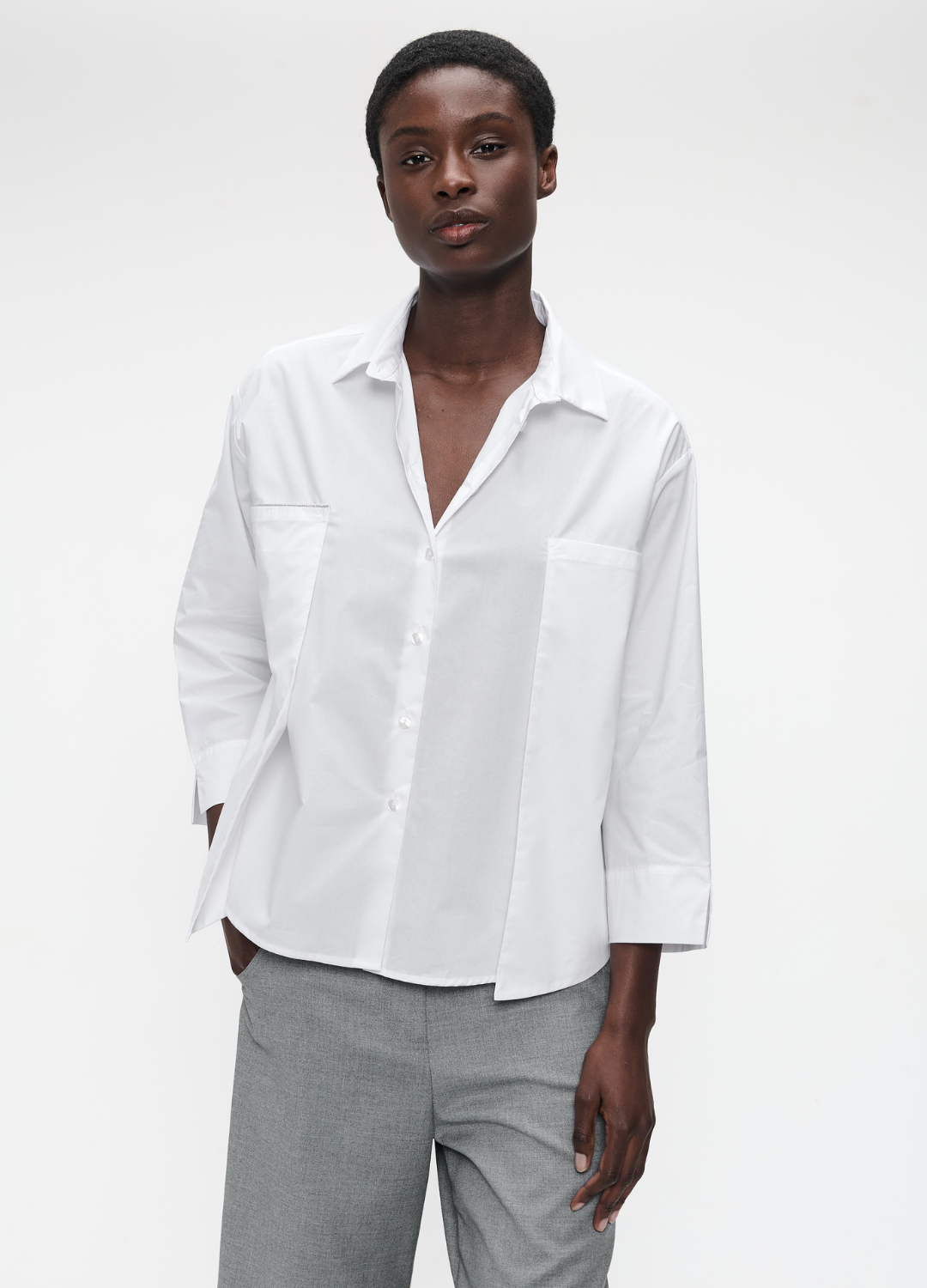 Jane Lushka - Limone White Blouse