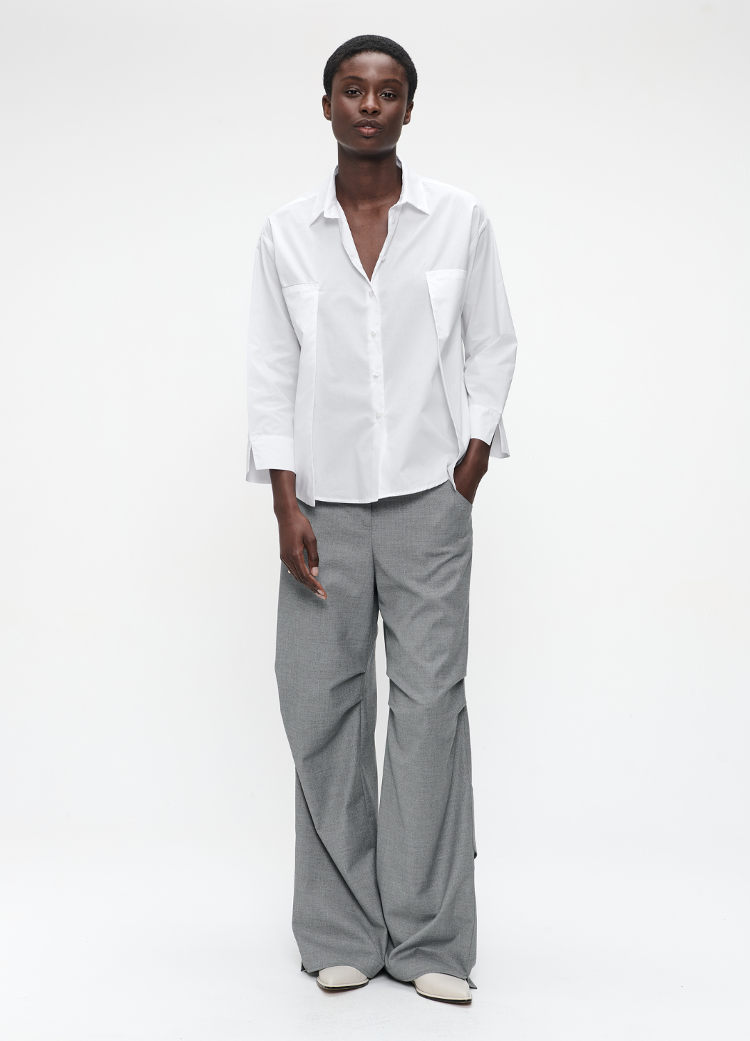 Jane Lushka - Limone White Blouse