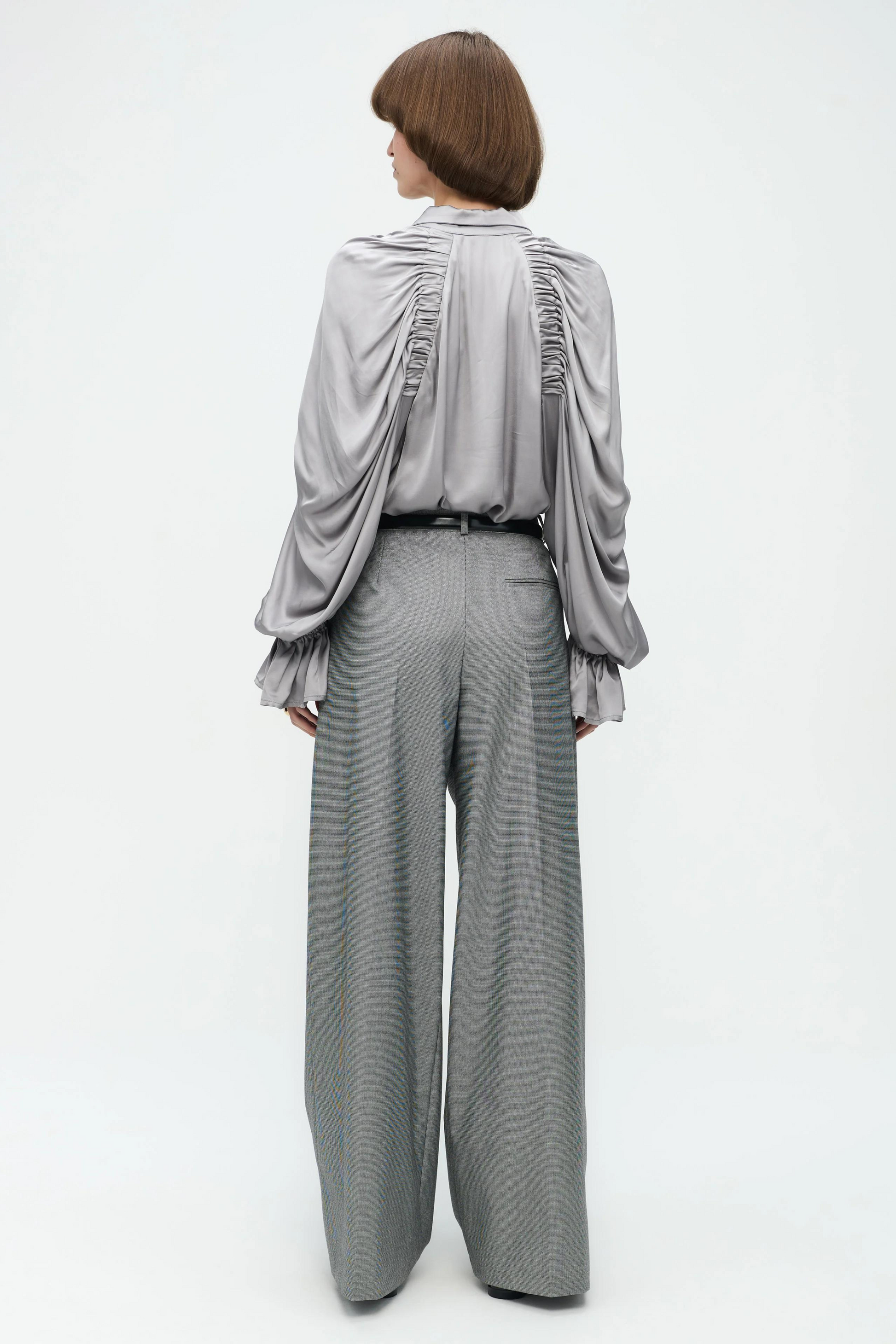 Jane Lushka - Mima Blouse in Silver