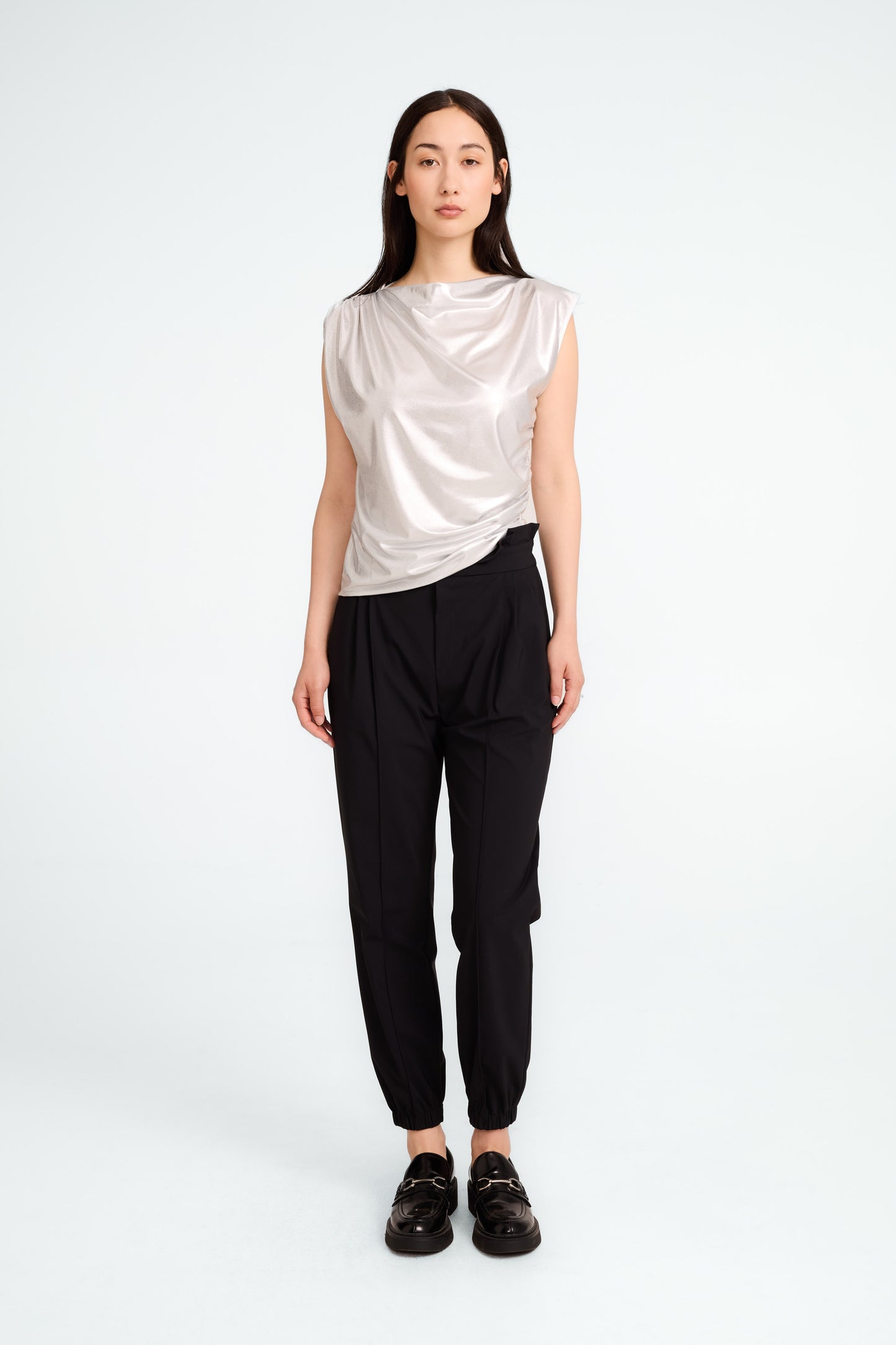 Jane Lushka - Nelly Silver Foil Top