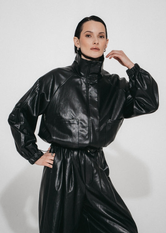 Luje - Nerina Eco Leather Bomber