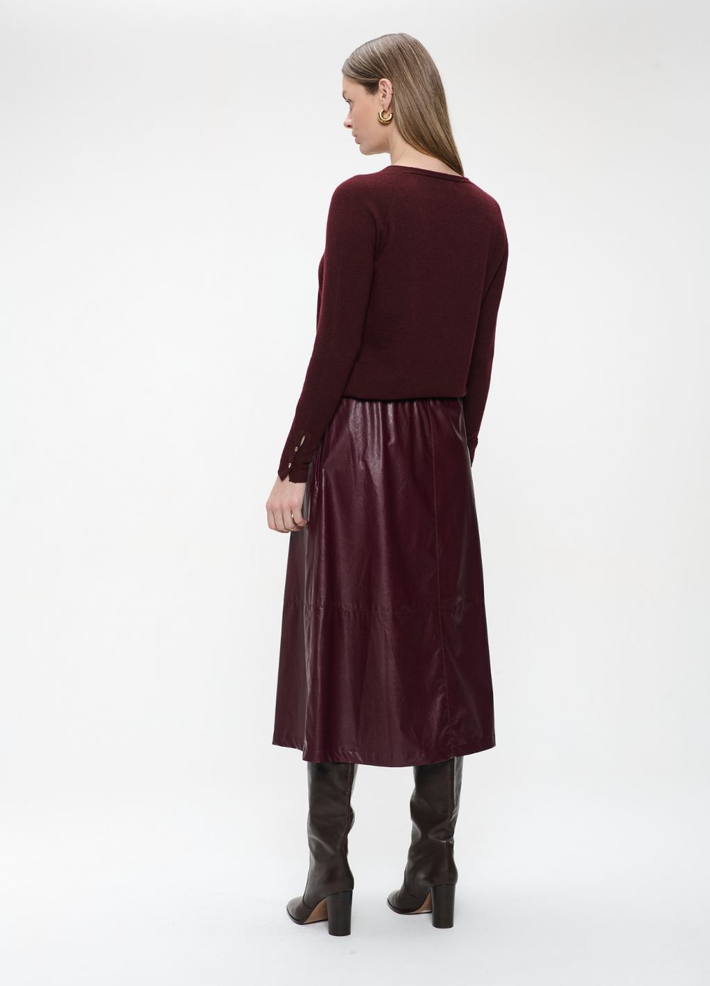 Jane Lushka - Nitty Bordo Skirt